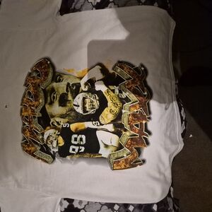Mens Nfl Graphic White T-Shirt